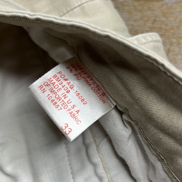 AG ADRIANO GOLDSCHMEID Supply Standard Issue Khaki-Straight Leg Twill Pant - Picture 4 of 8